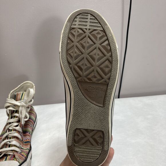 Converse Chuck Taylor All Star Canvas High Top “summer Stripes” Canvas M 7 W 9 - Picture 14 of 14